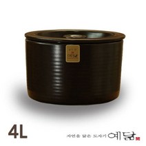 쭈fountain_옹기 항아리 단지 4L 옛날 업소용 국산 장항아리 김치 심플 고급 가정용 장아찌♥jlove, Best상품