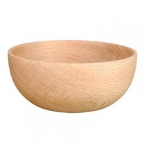 나무 밥그릇 국그릇 다용도 샐러드 나무 그릇 안전 튼튼한 장식 다기능 간단한 음식, l