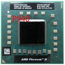 오리지널 AMD CPU P940 HMP940SGR42GM Phenom cpu 프로세서 소켓 S1 (S1g4) 1.7G 쿼드 코어