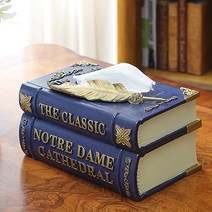 빈티지 책 휴지케이스 복고풍 해리포터풍 화장지 각티슈 케이스, G