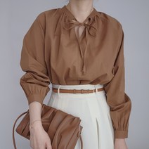 색감예쁜 셔링블라우스 (3color)