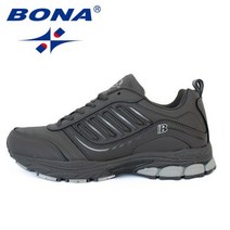 BONA 가장 인기있는 스타일 남성 운동화 야외 편안한 스포츠