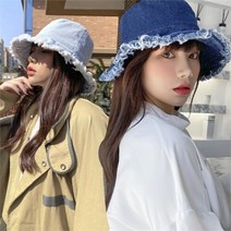 셀러허브 여성패션 [엠아이(M.I)] 여성 올풀림 워싱 데님 버킷햇