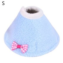 새 망토 앵무새 보호 콘 목 복구 칼라 조류 Elizabethan Collar, Blue S_4