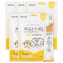 반려소반 쓰담스틱 강아지 고양이 반려동물 스틱형 간식, 오리, 5팩