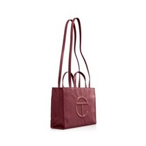 Telfar Medium Shopping Bag Purse in Oxblood Br& New 117835