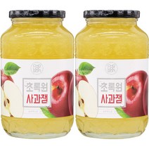 초록원 사과잼 1kg+1kg/과일잼