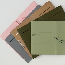 데이스테이션 A5 페이퍼파일 종이 화일 바인더 문서기록 보관파일 Archiving Paper File, 크라프트