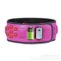 헬스벨트 도깨비고기 야오창 무선 충전 빈백 피트니스 마사지 남성 여성 같은스타일 분사함 지방흡입 진동 1800476222, 업그레이드 X5 5모터 핑크 무선