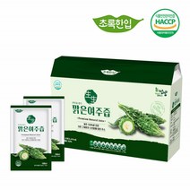 진한 당찬 여주즙 100% 당뇨 에 좋은즙 여주 액기스 HACCP 100ml 21포