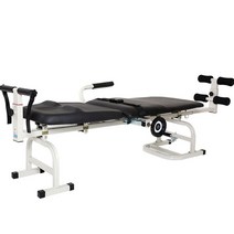 목 허리 견인 침대 경추 디스크 측만증 셀프 견인기, 38cmㅣ두꺼운 캔버스 견인 벨트