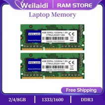 추가 메모리 노트북 램 DDR3 Ram 2G 4GB 8GB 1333MHZ DDR3L PC3-10600S 1600MHZ 12800S 204pin 1.35V 1.5V SODIMM CL, DDR3L 4GB 1333MHZ