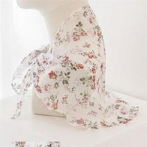 셀러허브(잡화) 여자 플라워 꽃무늬 봄 텐셀 쁘띠 스카프