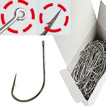 링바늘 34호 민어 대구 부시리 방어 링훅 링아이 고리훅 50개입, 상세페이지 참조