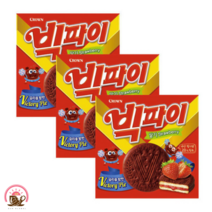 빅파이 딸기 324g 18봉 x 3박스 간식