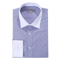 롯데백화점17년 S/S 슬림핏긴팔 클래릭카라의 도트디자인셔츠 CDHQ1P1113B0카운테스마라 CDHQ1P1113B0 172505