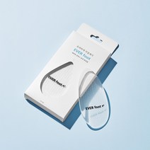 에버풋 유리 글래스 글라스 풋파일 발 바닥 뒤꿈치 각질 제거기, 눈꽃패턴