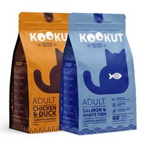 쿠쿳 CAT 캣 어덜트 5kg 대용량 2종택일, 캣 어덜트 치킨 오리 5kg