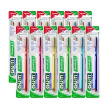 GUM 클래식 칫솔 #411, 1PIECE, 12PIECE