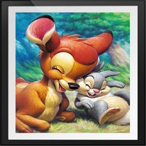 5D DIY다이아몬드 페인팅 다이아몬드 자수 만화 동물 다이아몬드 모자이크 크로스 스티치 전체 라운드 라인 스톤 판매 그림 보석십자수 캔버스, Dark Grey