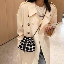 체인 진주마감 버킷백 30대여성 미니백 쇼더백 여자 미니멀 인사템
