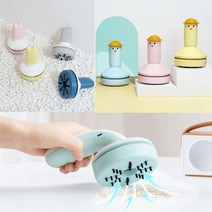 KC인증 디월스 미니 데스크탑 진공 청소기 미니청소기 모음, 심플오리 화이트(C503-2)