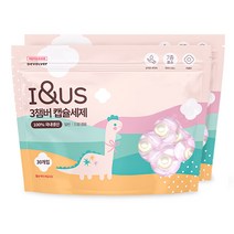아이앤어스 3챔버 캡슐세제, 30개입, 2개