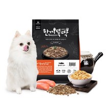 한끼뚝딱 클래식 국산 강아지사료 1kg, 3_연어 1kg + 사은품