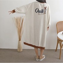 이지인이지 여성 빅사이즈 롱원피스 봄 꾸안꾸 임부복 홈웨어