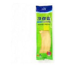 크린랩 식품전용 고무장갑 중, 중(M)