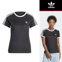 [아디다스] 우먼스 오리지널 슬림 3S 반팔티(IB7438)