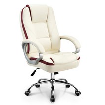 비씨체어 게이밍 컴퓨터 책상 의자 P-90, 아이보리, 아이보리