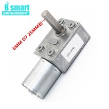 순환모터 수중 온수순환용 보일러 순환용 Bringmart 3V 6V 9V 12V 24V DC 웜 기어 박스 엔진 브러시 모터 2, 17 24v 30rpm_03 package D