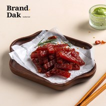 [브랜드닭] 닭가슴살 콜라겐 육포 스파이시 10팩, 10, 30g