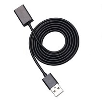Kebidu 100cm USB 2.0 A Male to Female 확장 데이터 익스텐더 충전 추가 케이블 50CM iphone Samsung Note4 S6 Edge 노트북, 02 1m, 01 Black