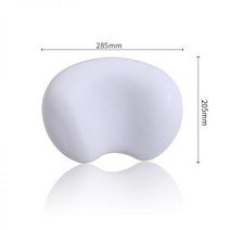 욕조 길이조절 대나무트레이 화이트 노보네오 스테인레스 선반 물빠짐 펀칭 없는 거품 목욕 수납 신축 미끄럼 방지 가볍고 럭셔리, 화이트 베개