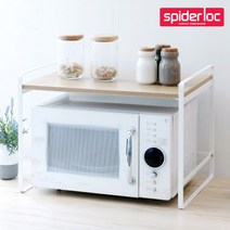 전자렌지대 광파오븐장 에어프라이어선반 전자레인지 스파이더락 오븐렉전자레인지 선반, 1.전자레인지 선반(화이트)