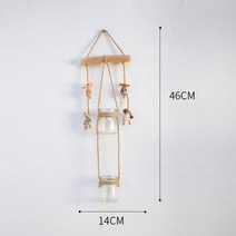 벽걸이 꽃병 벽장식 녹라수배식물 유리병 창의거주 꽃꽂이 용 링거풍 공장, ©준동©소라더블컵