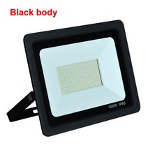 확산판 방수 IP66 LED 투광 조경 야외 조명 광장 정원 스팟 10 20 30 50 100W, 13.Black body - 20W - Warm whi