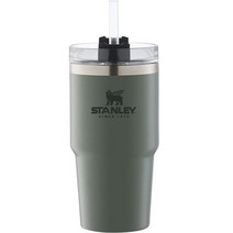 스탠리 어드벤처 스테인리스 스틸 진공 스트로우 보온보냉텀블러, 그린, 680ml
