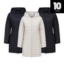 탑텐 (MSD5JP2510) 여성 리얼라이트 다운 후드 집업 점