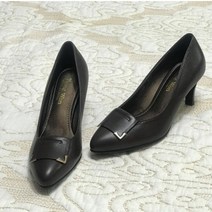 진슈즈 5117 여성수제화 양가죽 사각형POINT 펌프스힐 (6cm)-사은품증정