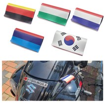 락모터스 차량용 라벨 태그 스티커 악세사리 미니쿠퍼 동호회 자동차라벨 로고 국기 엠블럼 diy튜닝, 대형(프랑스)