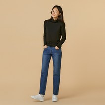 [JAJU/자주] 여 스트레이트핏 데님 팬츠_블루
