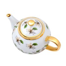 H.jin 골드라인 주전자세트 찻잔 티포트, 단일속성