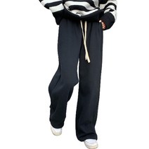 데이홀릭 비트 데일리 기모 롱 밴딩팬츠