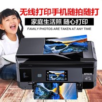 잉크젯복합기 엡손 XP-821컬러 잉크젯 사진 프린터, C01-모델, T01-블랙