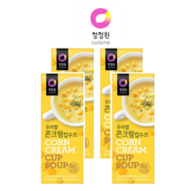 호호몰 대상청정원 우리쌀 콘크림컵수프, 4개