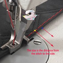 자동 밴딩기 밴딩머신 실링 박스 포장 밴드 결속 기계산업 걷는 발 재봉틀 오른쪽 가장자리 가이드 가죽, 01 2mm