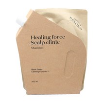 비욘드 힐링포스 스캘프클리닉 샴푸 비건-리필300ml, 300ml, 1개
